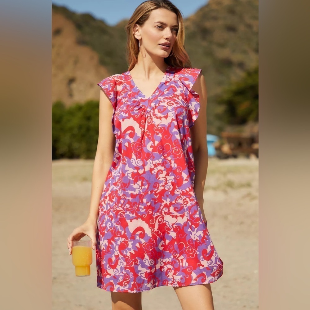 NWT Size L - Ro's Garden Parker Mini Dress